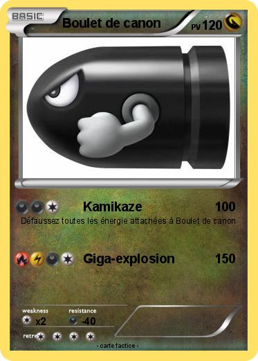Pokemon Boulet de canon