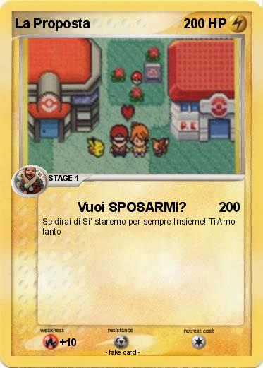 Pokemon La Proposta