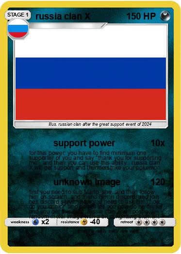 Pokemon russia clan X