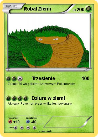 Pokemon Robal Ziemi