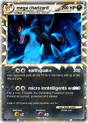 Pokemon mega charizard