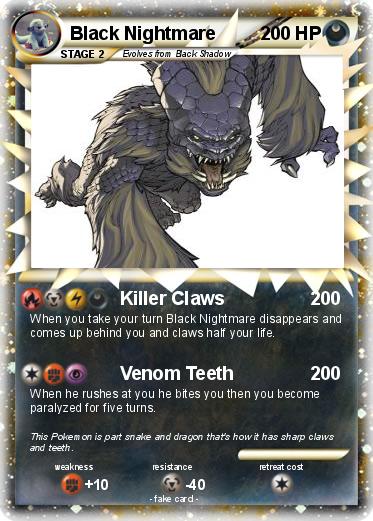 Pokemon Black Nightmare
