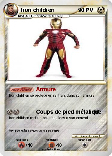 Pokemon Iron children