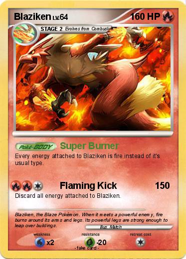 Pokemon Blaziken