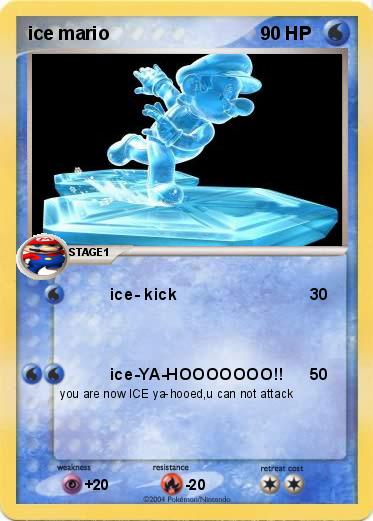 Pokemon ice mario