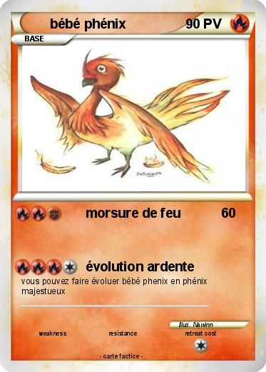 Pokemon bébé phénix