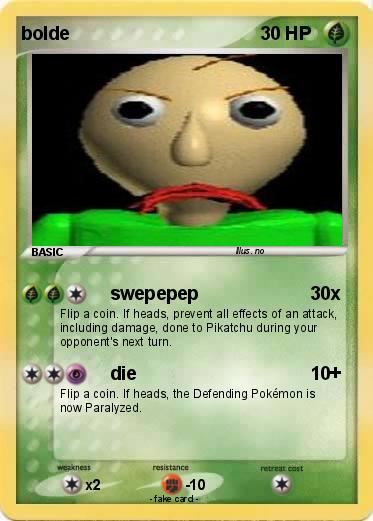 Pokemon bolde
