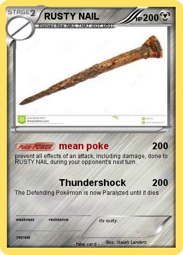 Pokemon RUSTY NAIL