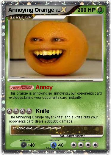 Pokemon Annoying Orange