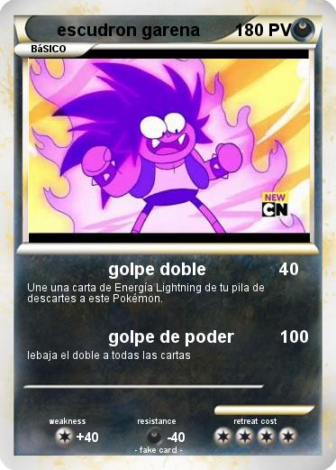 Pokemon escudron garena