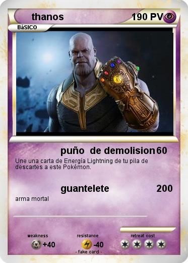 Pokemon thanos