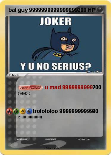 Pokemon bat guy 9999999999999999