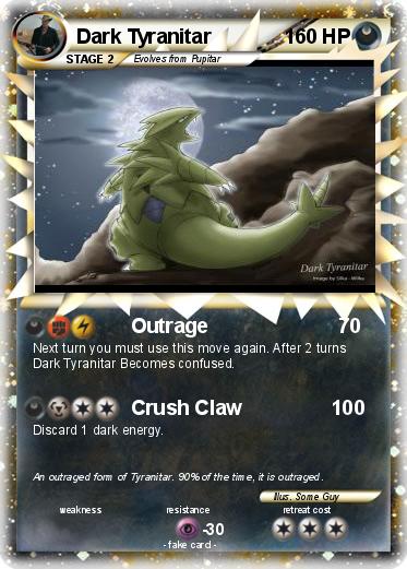 Pokemon Dark Tyranitar