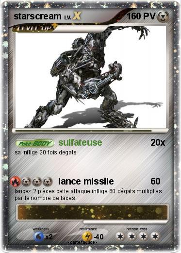 Pokemon starscream