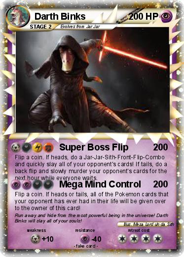 Pokemon Darth Binks