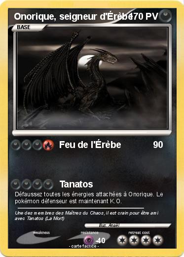 Pokemon Onorique, seigneur d'Érèbe