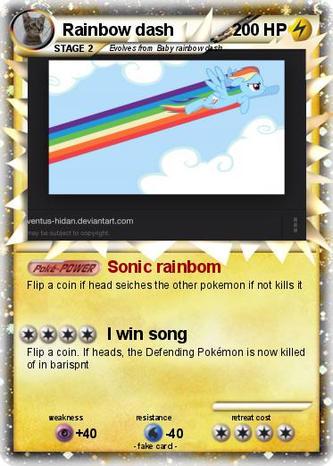 Pokemon Rainbow dash
