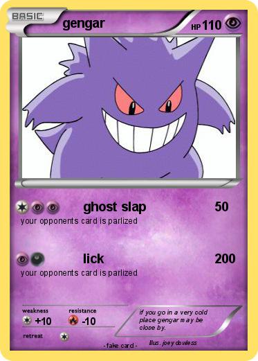 Pokemon gengar
