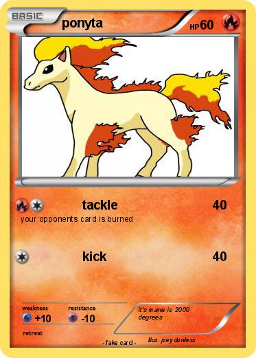 Pokemon ponyta