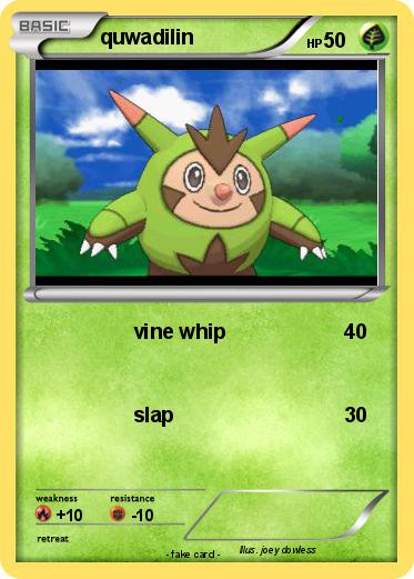 Pokemon quwadilin