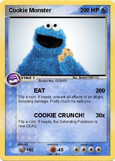 Pokemon Cookie Monster