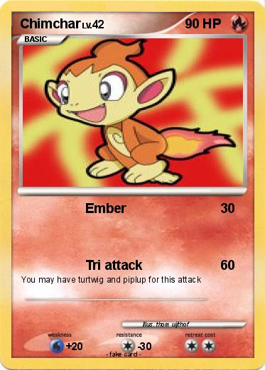 Pokemon Chimchar