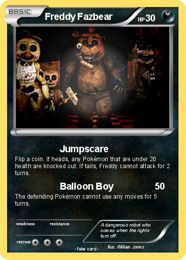 Pokemon Freddy Fazbear