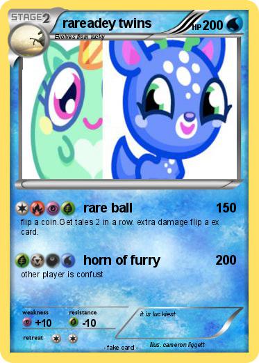 Pokemon rareadey twins
