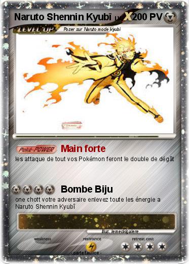 Pokemon Naruto Shennin Kyubî