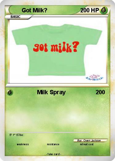 Pokemon Got Milk?