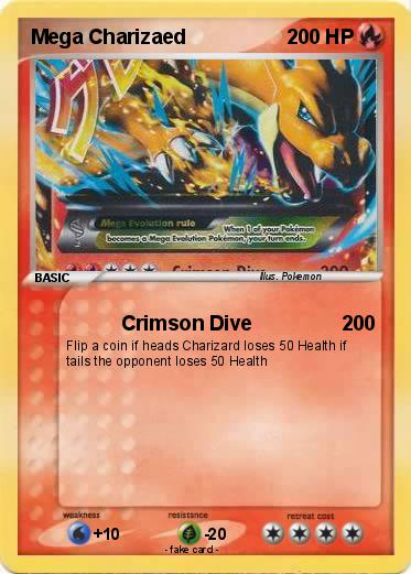 Pokemon Mega Charizaed