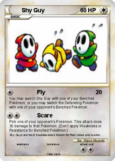 Pokemon Shy Guy