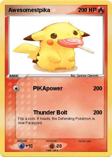 Pokemon Awesomestpika