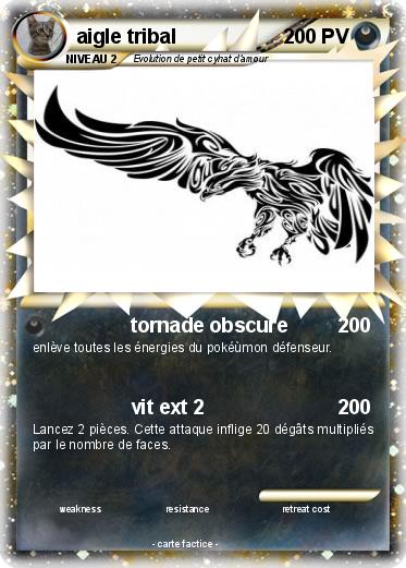 Pokemon aigle tribal