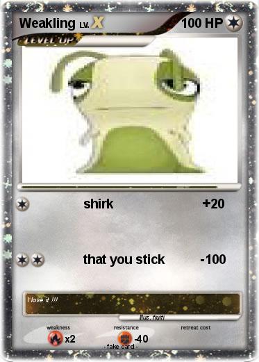 Pokemon Weakling