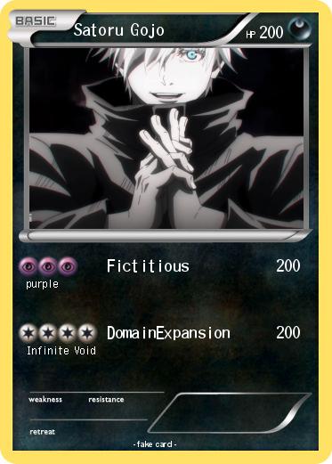 Pokemon Satoru Gojo