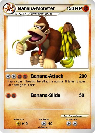 Pokemon Banana-Monster