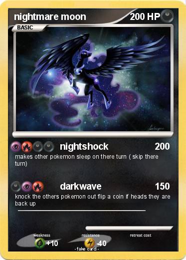 Pokemon nightmare moon