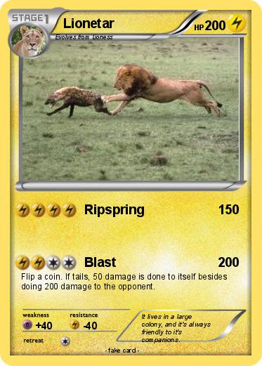 Pokemon Lionetar