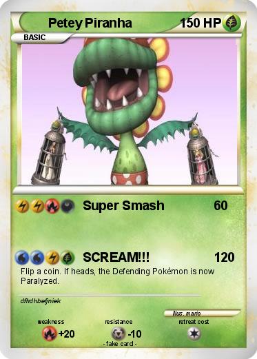 Pokemon Petey Piranha