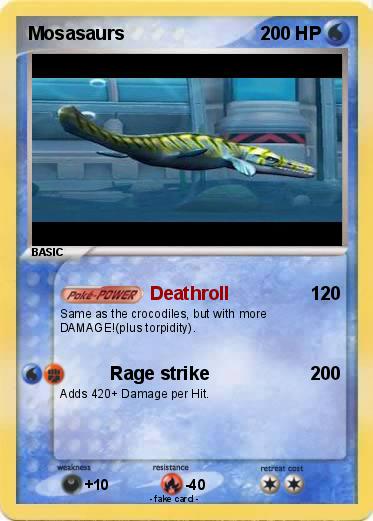 Pokemon Mosasaurs