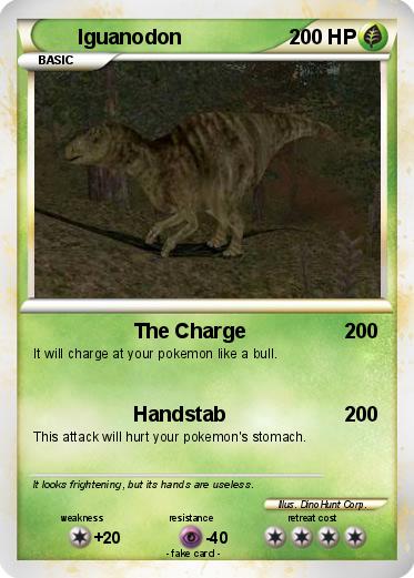 Pokemon Iguanodon