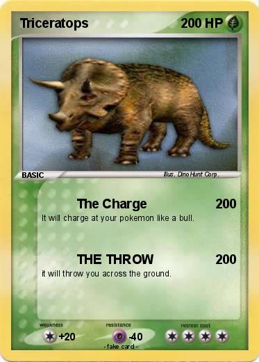 Pokemon Triceratops