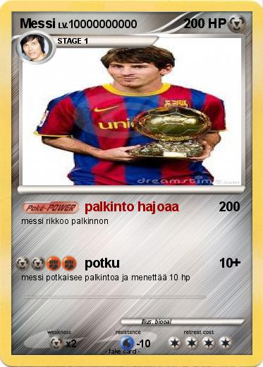 Pokemon Messi