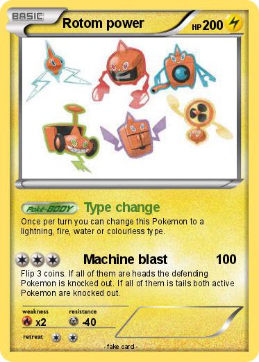 Pokemon Rotom power