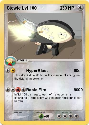 Pokemon Stewie Lvl 100                   2