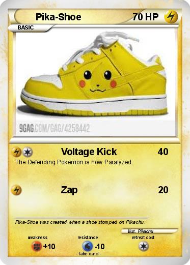 Pokemon Pika-Shoe
