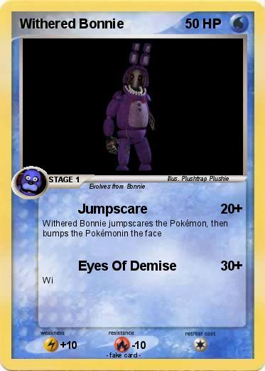 Pokemon Withered Bonnie