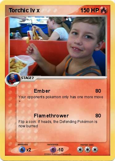 Pokemon Torchic lv x