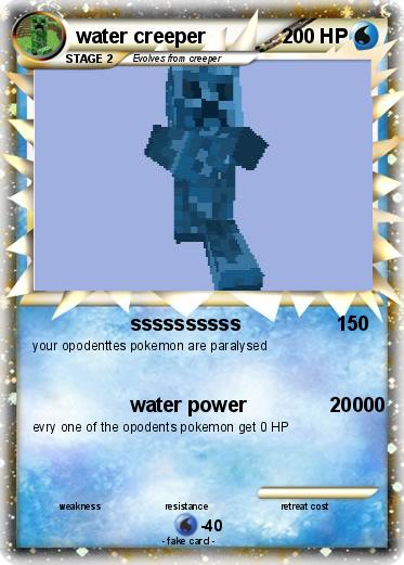 Pokemon water creeper